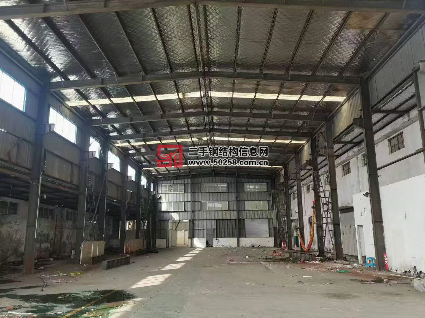 上海16✘54✘9带牛腿二手钢结构库房