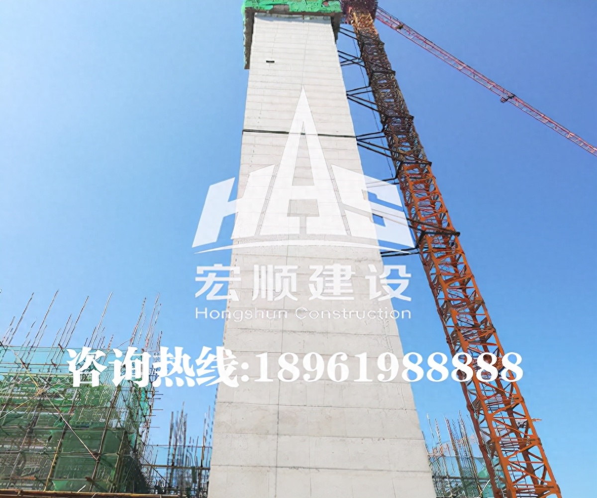 烟囱外墙色环及钢结构涂装
